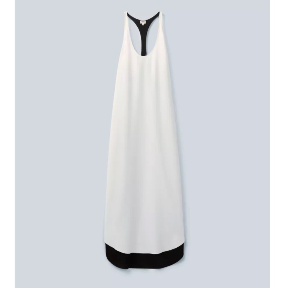 Two Tone Wilfred Dress with Racer Back- Small